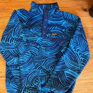 Patagonia 1/4 synchilla kids xl